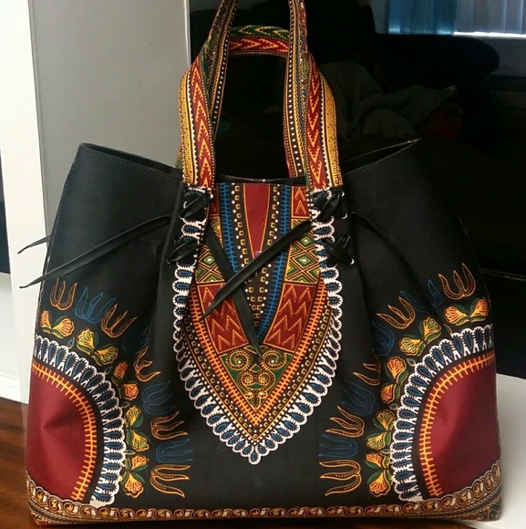 Handbags - African Dashiki Handbag